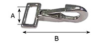 200Z Rigid Square Eye Spring Snap Hooks - 2