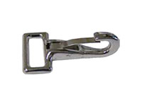 340Z Rigid Square Eye Spring Snap Hooks