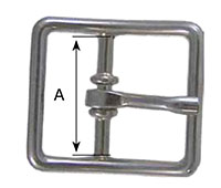 416Z Light Center Bar Buckles - 2