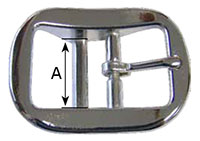 5705HZ Heavy Halter Buckles - 2