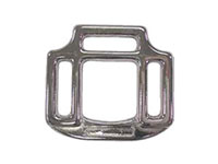 370HZ 3 Slot Square Heavy Halter Buckles