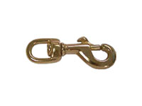 1/2 Inch (in) Inside Width (A) Round Swivel Bolt Snap Hook