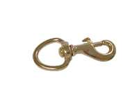 1 Inch (in) Inside Width (A) Round Swivel Bolt Snap Hook