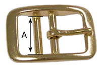 147B Round Corner Double Bar Buckles - 2