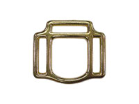 370B 3 Slot Square Halter Buckles