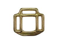 370HB Heavy 3 Slot Square Halter Buckles