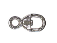 166/45 Round Eye Double End Swivels