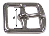 1180SS Center Bar Girth Buckles - 2