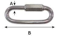 7351SS Wide Jaw Quick Links - 2