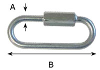 7351ST Wide Jaw Quick Links - 2