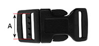 148 Plastic Side Release Buckles - 2