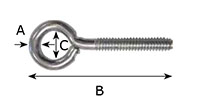 2EB Eye Bolts - 2