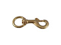 1-1/8 and 1-1/4 Inch (in) Inside Width (A) Round Swivel Bolt Snap Hook