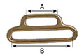 2330B Round Casted Slides - 2