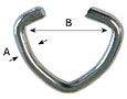 4520ST Unwelded Dee Triangle Loops - 2