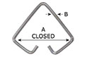 4521ST Triangle Wire Loops - 2